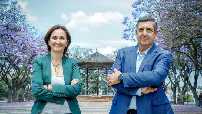 Amparo Bou y Esteban Fernández, fundadores y codirectores de Sinlímites Comunicación.