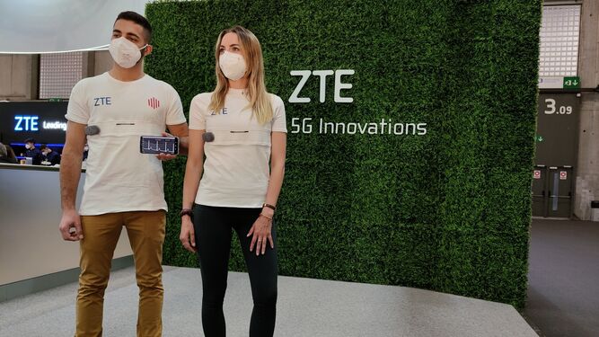 ZTE presenta una camiseta que monitoriza parámetros biovitales gracias al 5G