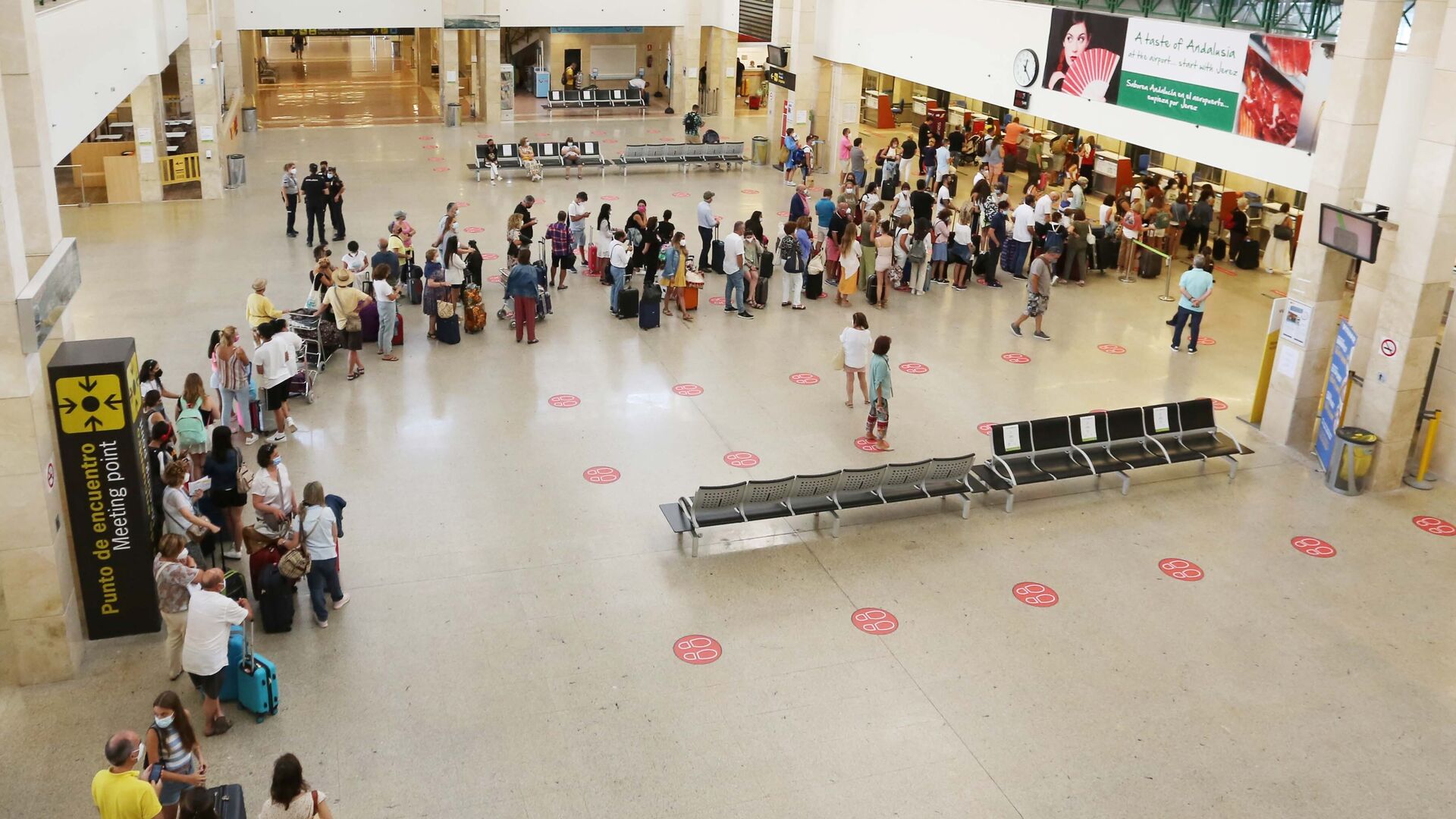 El Aeropuerto de Jerez se llena en Julio