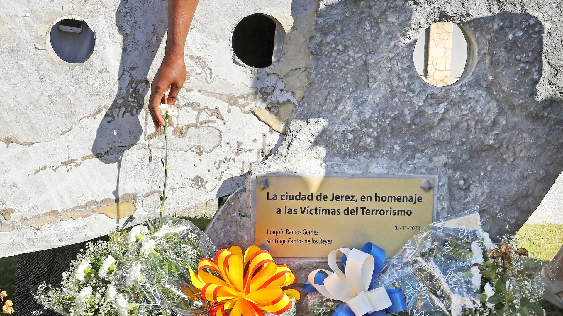 Homenaje del Partido Popular en Jerez a Miguel &Aacute;ngel Blanco