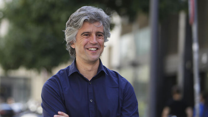 El ingeniero José María Terrés-Nicoli, de Oritia & Boreas, un momento antes de la entrevista en Sevilla.
