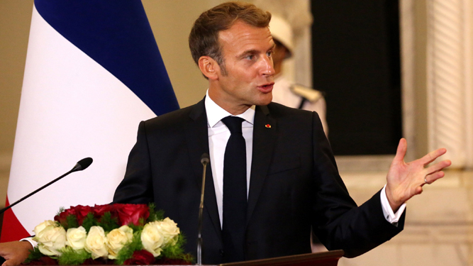 El presidente francés, Emmanuel Macron, en una imagen reciente.