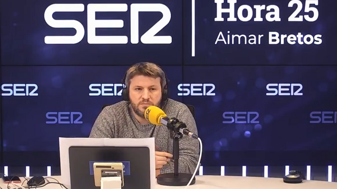 Aimar Bretos, el nuevo presentador de 'Hora 25'.