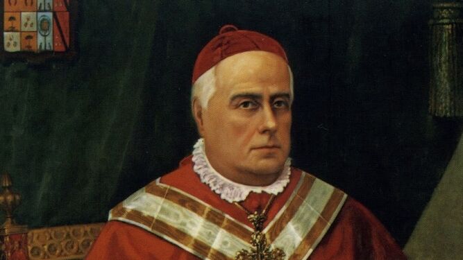 El cardenal Sebastián Herrero Espinosa de los Monteros y Aliaga (1822-1903).