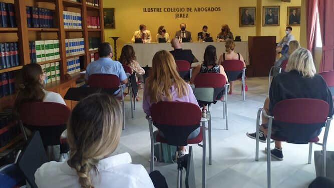 Acto de apertura del Máster Oficial en Abogacía del Colegio de Abogados de Jerez y la Universidad de Cádiz.