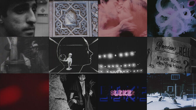 Una imagen-collage del documental de Todd Haynes sobre The Velvet Underground.