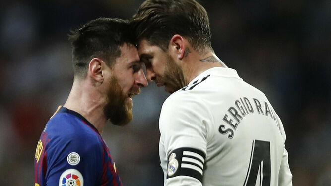 Messi y Sergio Ramos, enfrentados en el último 'Clásico'