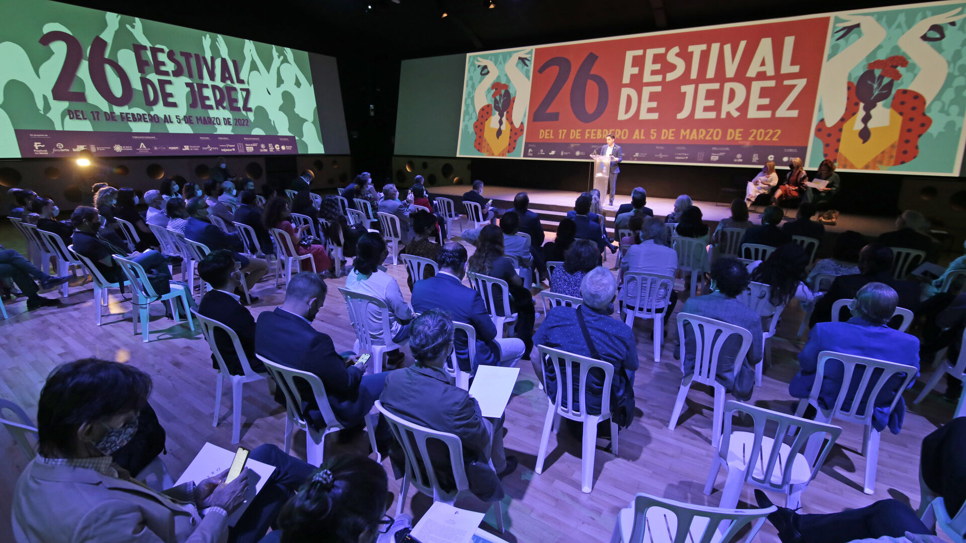 Im&aacute;genes de la presentaci&oacute;n del Festival de Jerez 2022