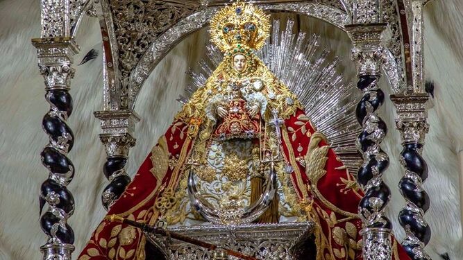 Nuestra Señora de la Caridad Coronada, Patrona de Sanlúcar.
