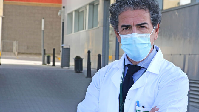 Miguel Ángel Ortiz de Valdivielso, gerente del hospital jerezano.
