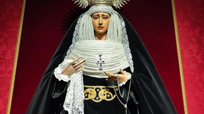 María Santísima de la O de la hermandad de la Defensión.