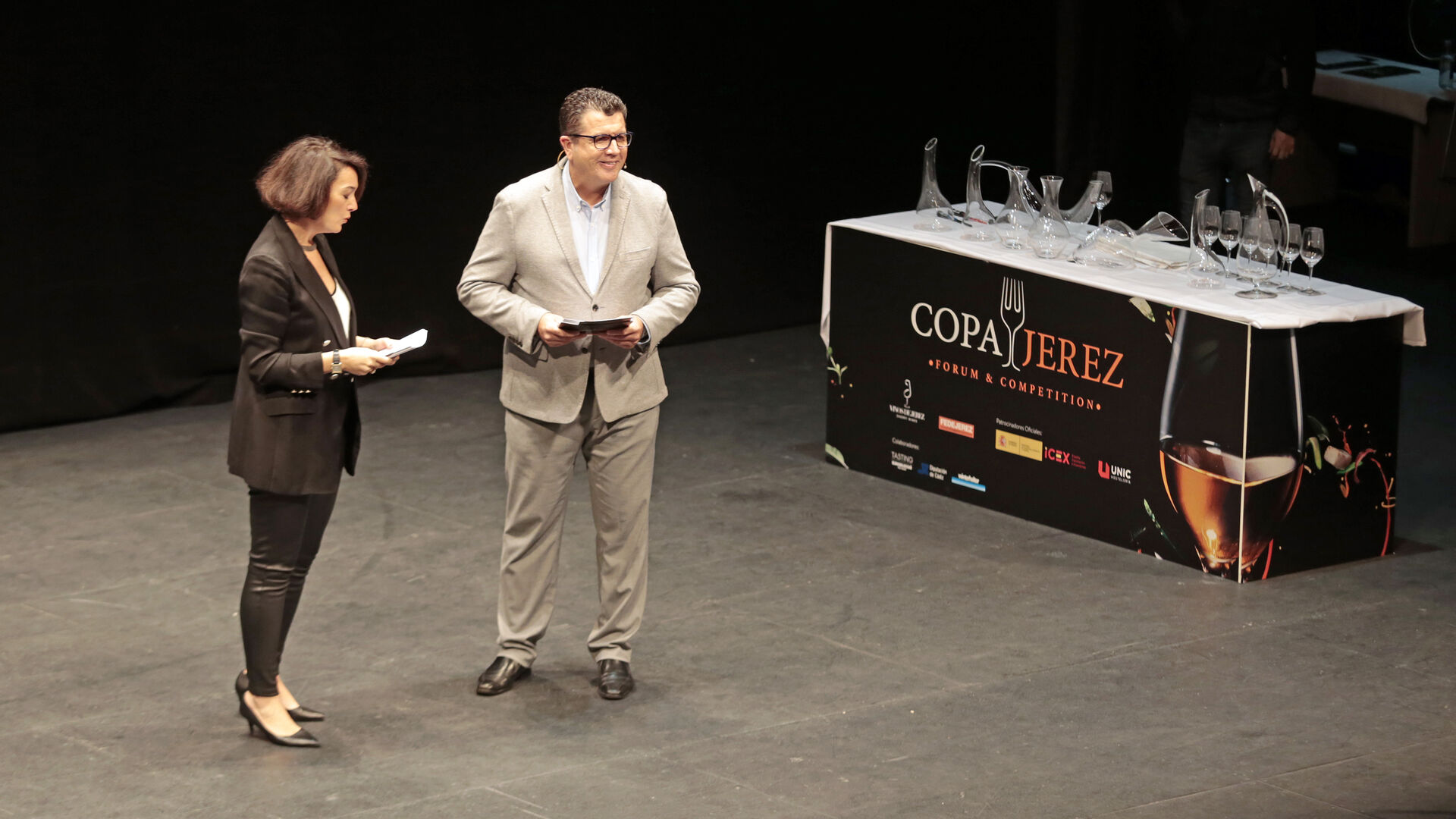 Im&aacute;genes de la Copa Jerez en el Teatro Villamarta