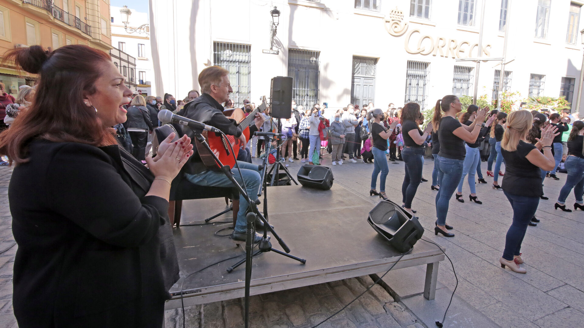 Los flashmob flamencos en Jerez