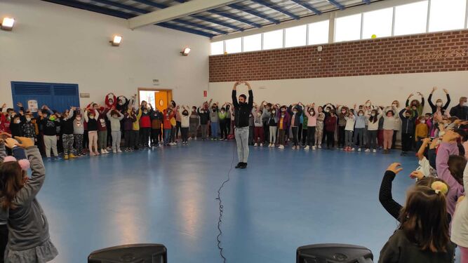 Día Internacional del Flamenco en el colegio San José Obrero.