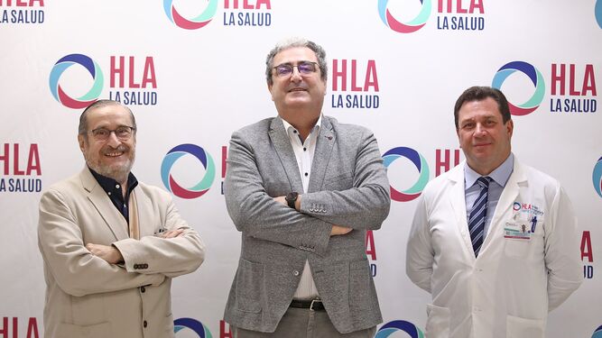 Doctor Rodríguez Moragues, Doctor Ruiz y Doctor Forja.