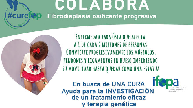 Cartel que solicita la colaboración ciudadana para la investigación de la enfermedad.