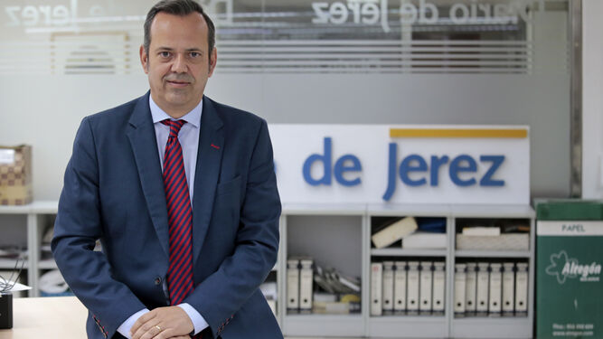 El nuevo director de Diario de Jerez, Daniel Lamparero.