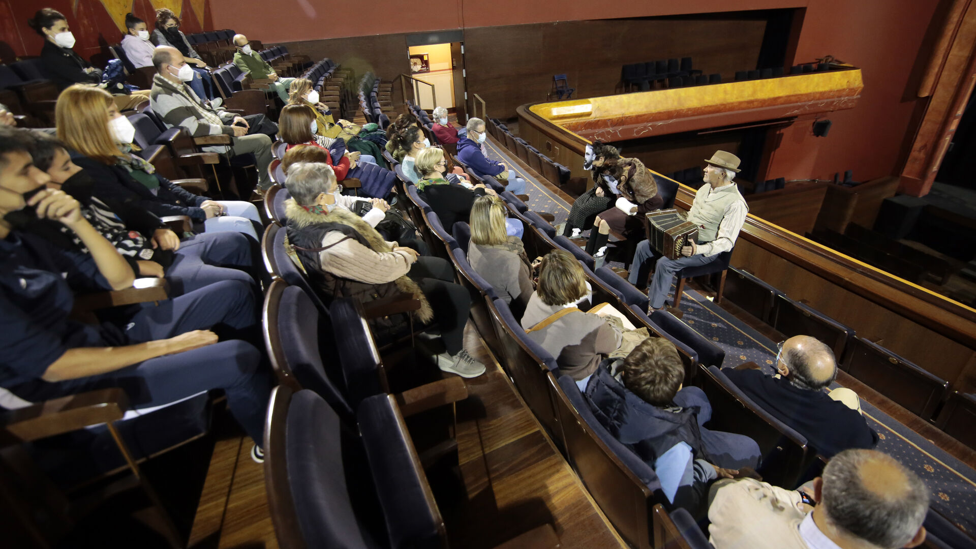 Im&aacute;genes de las visitas teatralizadas al teatro Villamarta