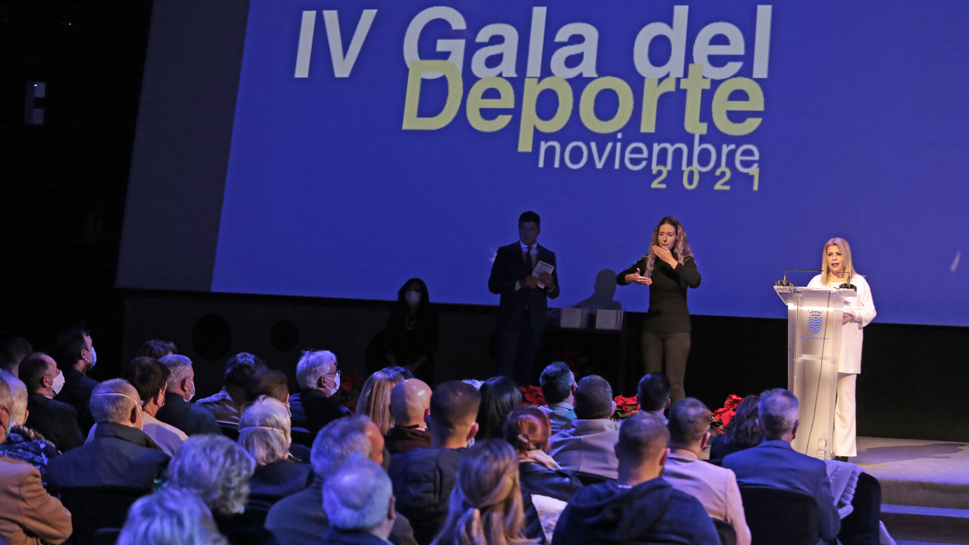 La gala cont&oacute; con una int&eacute;rprete de lengua de signos. El CD Sordos de Jerez era uno de los finalistas a los premios.