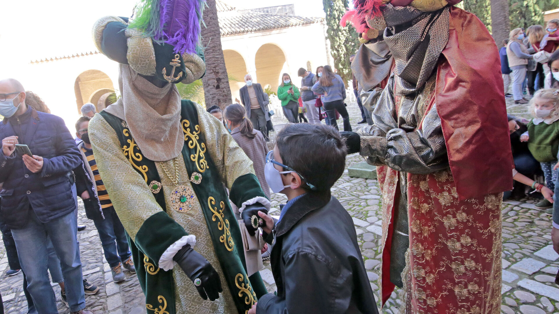 Coronaci&oacute;n de los Reyes Magos de Jerez en el Alc&aacute;zar