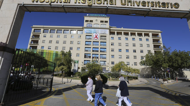 Imagen del hospital Carlos Haya de Málaga