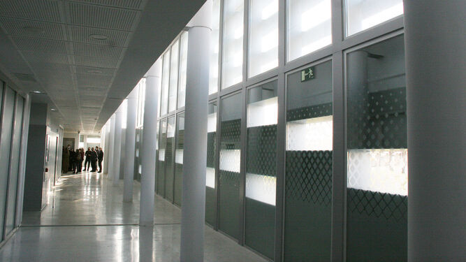 El interior del nuevo centro de salud de la Zona Norte, situado en la avenida de Valencia.