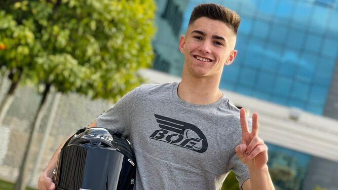 David Muñoz, formado en la escuela de pilotos del Circuito de Jerez, correrá en Moto3.