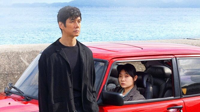 Hidetoshi Nishijima y Tôko Miura en una imagen del filme de Hamaguchi.
