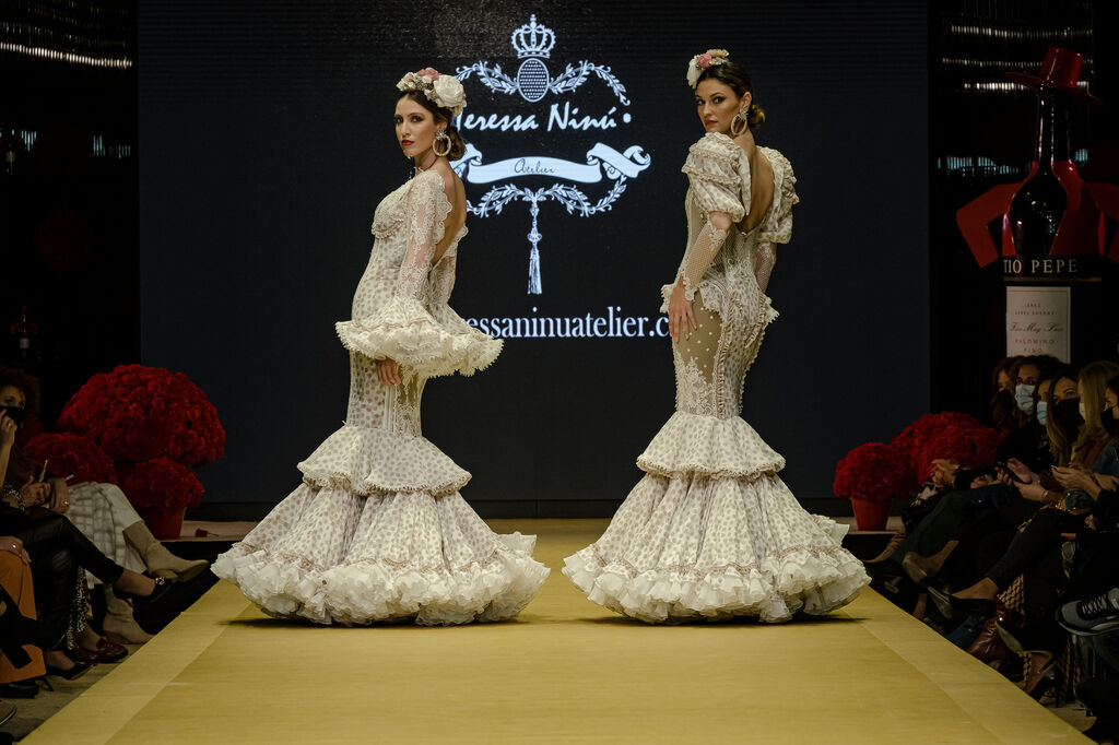 El desfile de Teressa Ninu en la Pasarela Flamenca de Jerez, todas las fotos