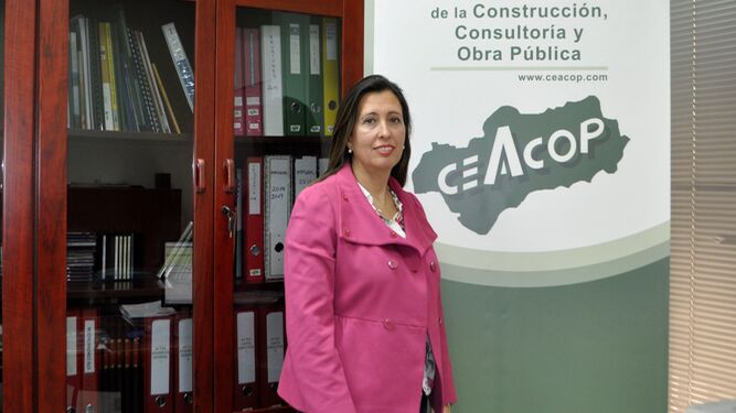 Ana Chocano, presidenta de la patronal CEACOP de construcción, consultoría y obra pública.