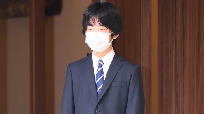 El joven príncipe Hisahito