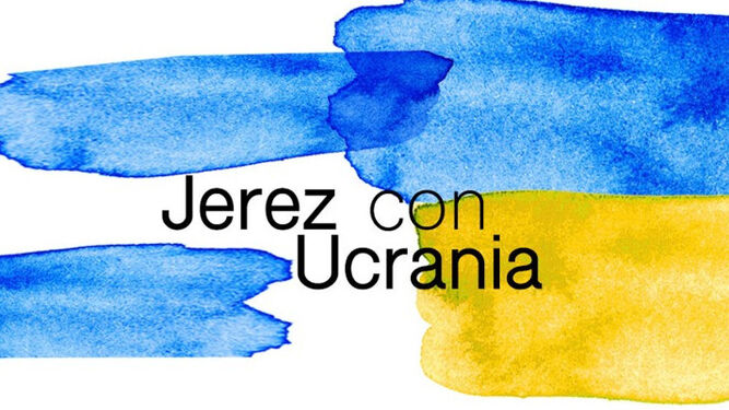 Logo creado para la página web de ayuda a Ucrania desde Jerez