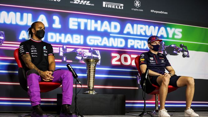 Hamilton y Verstappen reeditarán en 2022 la pugna que ya mantuvieron el pasado curso.