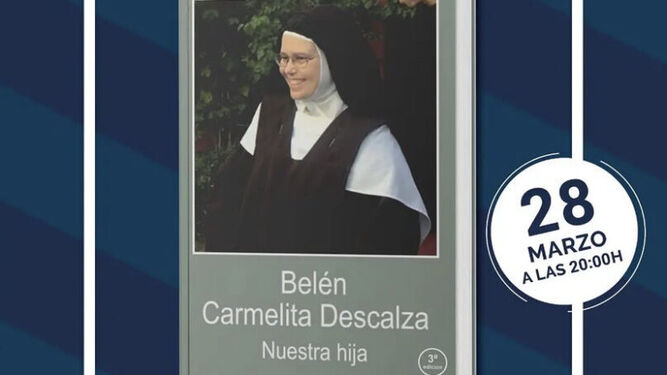 Detalle de la portada del libro 'Belén Carmelita Descalza. Nuestra hija'.