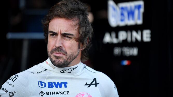 Fernando Alonso, piloto de la escudería Alpine.