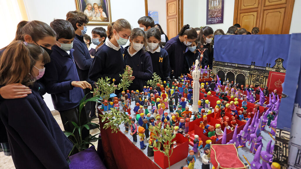 Una Semana Santa de plastilina en el Colegio Montaigne Jerez