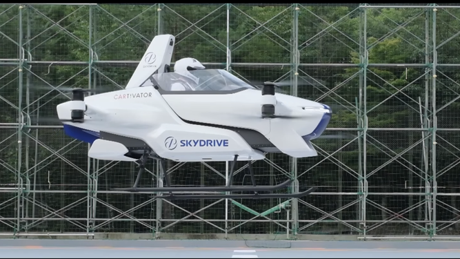 Suzuki se alía con SkyDrive para desarrollar y vender drones tripulados