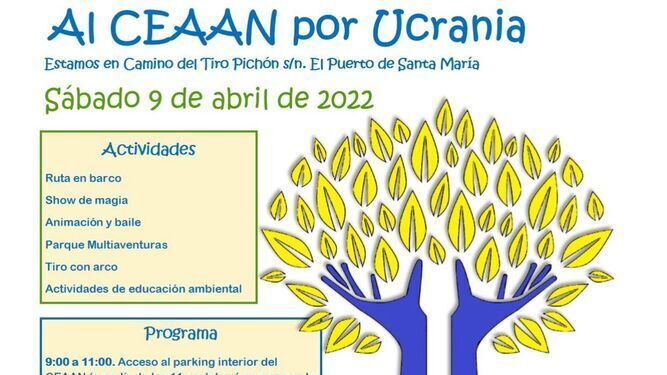 El CEAAN abre sus puertas este sábado para la actividad solidaria con el pueblo ucraniano.