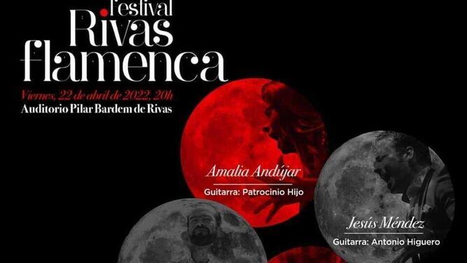 Cartel del Festival Rivas Flamenca