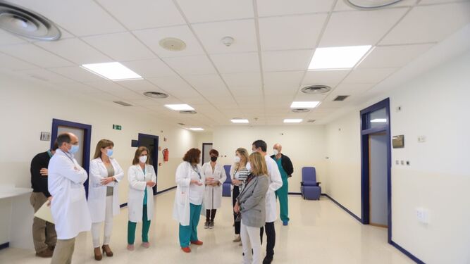Imagen de la nueva sala de urgencias traumatologías del hospital de Jerez
