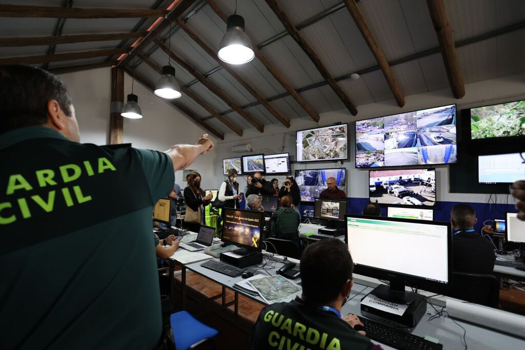 As&iacute; se controla y vigila el Gran Premio de Motociclismo de Jerez