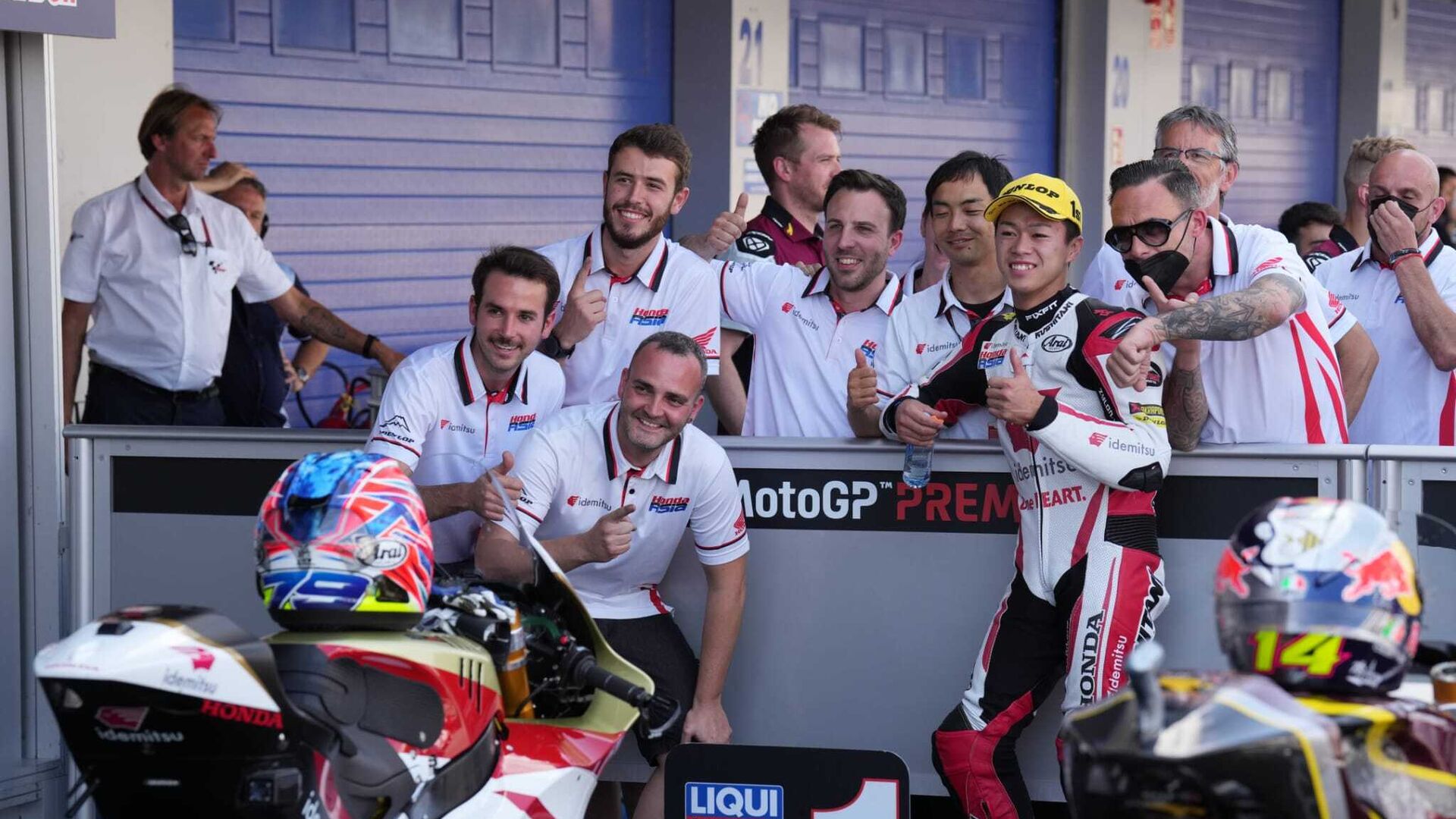 Las mejores im&aacute;genes de Moto2 y Moto3 en el GP de Espa&ntilde;a en Jerez