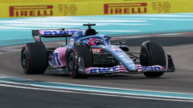 Fernando Alonso ha terminado quinto en los Libres 2 en Miami.