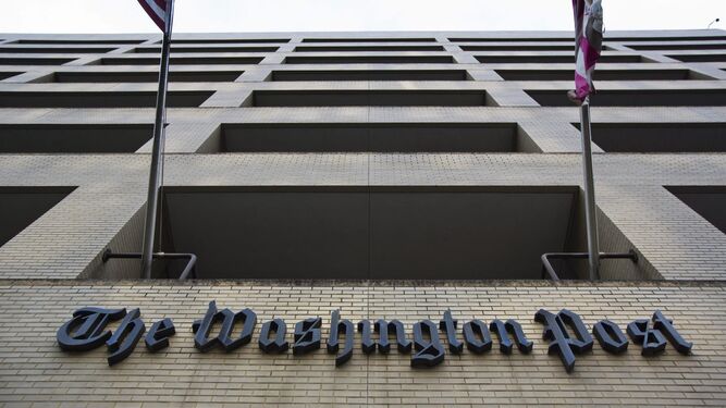 Fachada del edificio de 'The Washington Post'