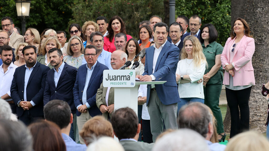 Juanma Moreno en Jerez