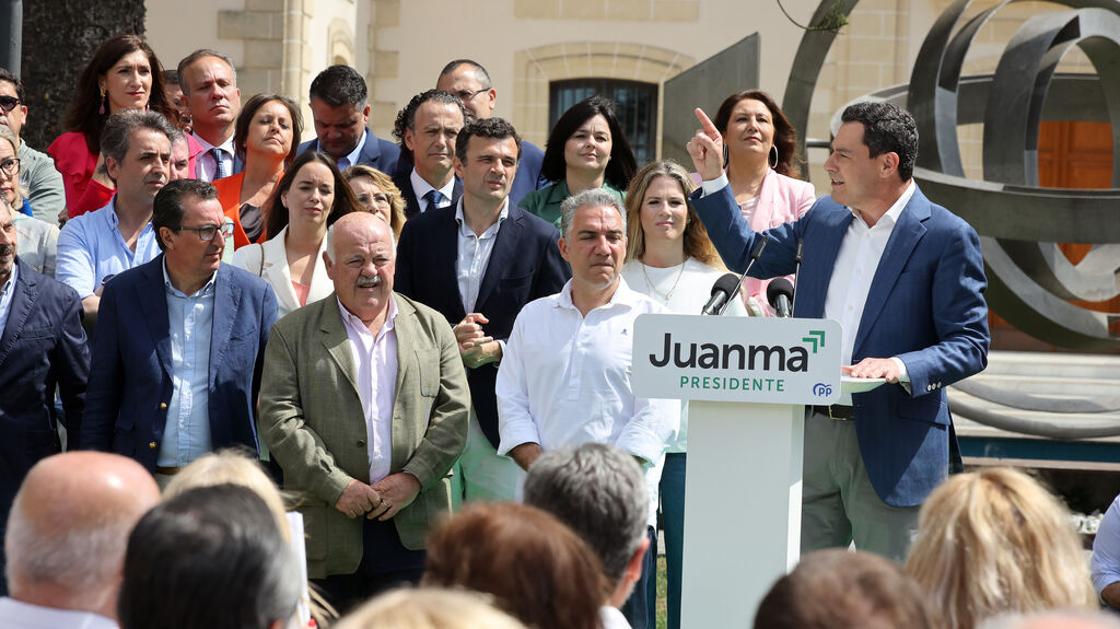 Juanma Moreno en Jerez