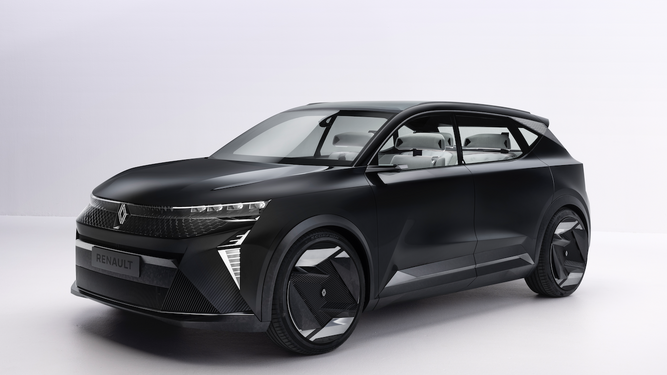 Renault presenta su futuro Scénic Vision, un eléctrico con pila de combustible