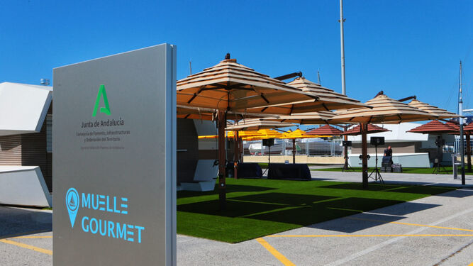 El puerto de Chipiona dispondrá de seis módulos de hostelería con sus correspondientes terrazas.
