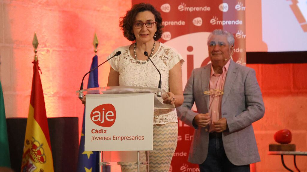 Entrega de premios de la Asociaci&oacute;n de J&oacute;venes Empresarios en Jerez