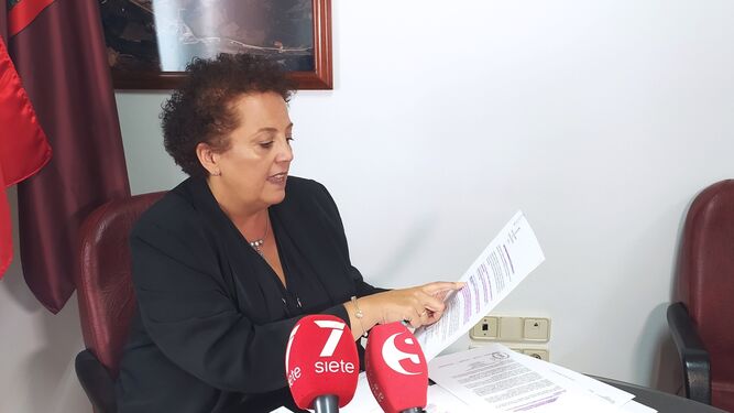 La teniente de alcalde de Arcos, María José  González (PSOE).